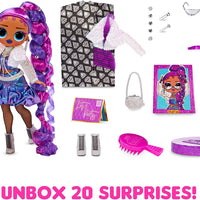 L.O.L LOL Surprise - OMG QUEENS - Runaway Diva Fashion Doll with 20 Surprises