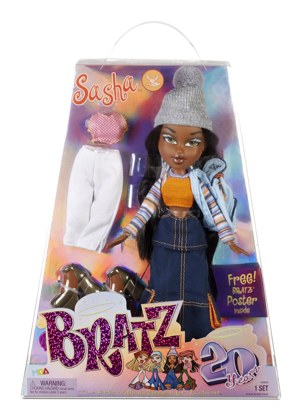 Bratz Dolls - 2021 original dolls - SASHA 20th Anniversary re-release - PLEASE READ