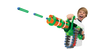 DART ZONE - ADVENTURE FORCE - Scorpion Rotating Barrel Auto Gatling Dart Blaster