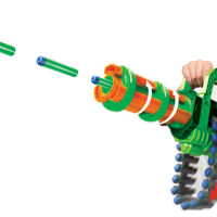 DART ZONE - ADVENTURE FORCE - Scorpion Rotating Barrel Auto Gatling Dart Blaster
