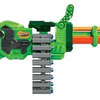 DART ZONE - ADVENTURE FORCE - Scorpion Rotating Barrel Auto Gatling Dart Blaster