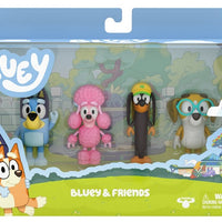 BLUEY - BLUEY 4 pack Figurines - Series 2