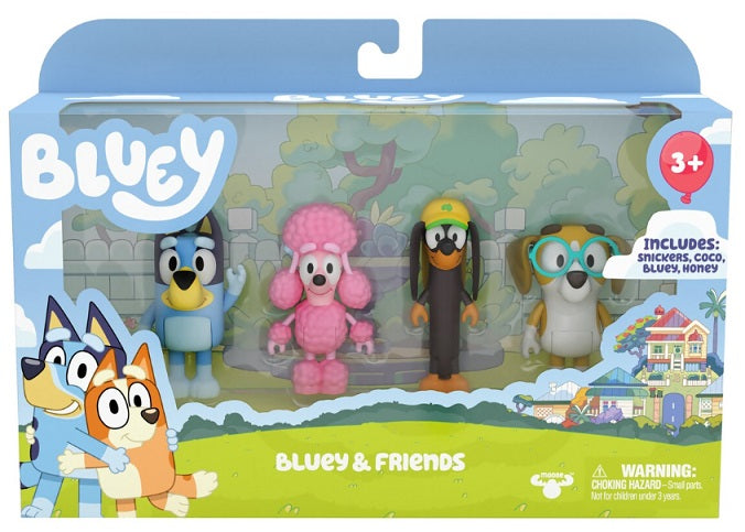 BLUEY - BLUEY 4 pack Figurines - Series 2