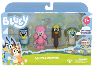 BLUEY - BLUEY 4 pack Figurines - Series 2