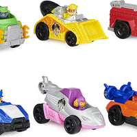 Paw Patrol -  MOVIE - Die Cast set of 6 Vehicles Gift Set