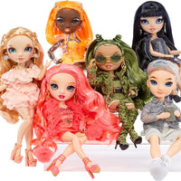 RAINBOW HIGH - SERIES 5 - FULL SET OF 6  - Rainbow Fashion Dolls each with 10+ Accessories