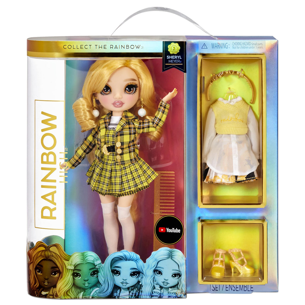 RAINBOW HIGH -  Series 3  SHERYL MEYER Marigold doll