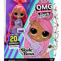 L.O.L LOL Surprise - OMG Sports Dolls Series 2 - Skate Boss - Fashion doll with 20 Surprises