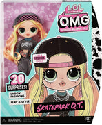 L.O.L LOL Surprise - OMG Skatepark Q.T. Fashion Doll with 20 Surprises