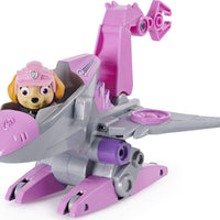 Paw Patrol - Dino Rescue - Skye's Deluxe Rev Up Vehicle with Mystery Dinosar Figure