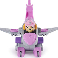 Paw Patrol - Dino Rescue - Skye's Deluxe Rev Up Vehicle with Mystery Dinosar Figure