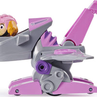 Paw Patrol - Dino Rescue - Skye's Deluxe Rev Up Vehicle with Mystery Dinosar Figure