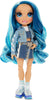 RAINBOW HIGH - SKYLER BRADSHAW - Blue Fashion Doll with 2 outfits