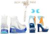 RAINBOW HIGH - SKYLER BRADSHAW - Blue Fashion Doll with 2 outfits