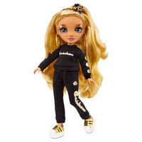 RAINBOW HIGH -  Slumber Party MARISA GOLDING - Gold fashion doll and playset with 2 outfits to mix & match Sleeping Bag and sleepover doll