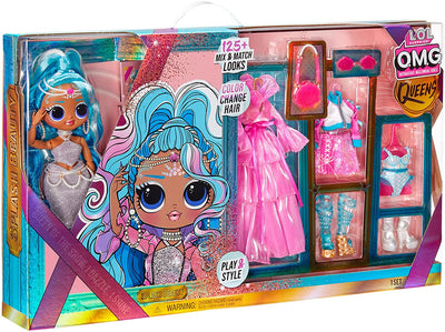 L.O.L LOL Surprise - OMG QUEENS - SPLASH BEAUTY Fashion Doll with 125+ Mix and Match Fashion looks