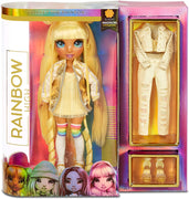 RAINBOW HIGH - SUNNY MADISON - YELLOW Fashion Doll with 2 outfits