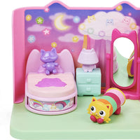Gabby's Dollhouse - Sweet Dreams Bedroom with Pillow Cat Figure and 3 Acessories, 3 furniture and 2 deliveries