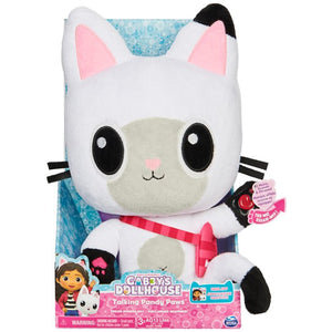 Gabby's Dollhouse - 13 Inch (32cm) Talking Pandy Paws Plush toy with Lights, Music and 10 sounds and phrases - on clearance