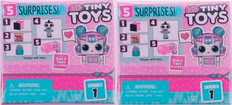 L.O.L LOL Surprise - TINY TOYS Twin Pack - 2 Blind Packs - on clearance