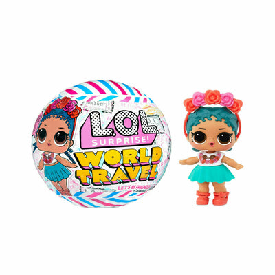 L.O.L LOL Surprise - World Travel Dolls each with 8 surprises - 1 Doll/ Ball - on clearance