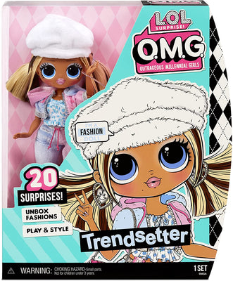 L.O.L LOL Surprise - OMG Trendsetter Fashion Doll with 20 Surprises