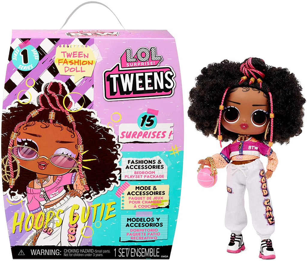 L.O.L LOL Surprise - TWEENS - Hoops Cutie with 15 surprises