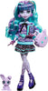 Monster High - Creepover Party - Twyla Doll with Pet bunny Dustin