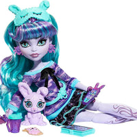 Monster High - Creepover Party - Twyla Doll with Pet bunny Dustin