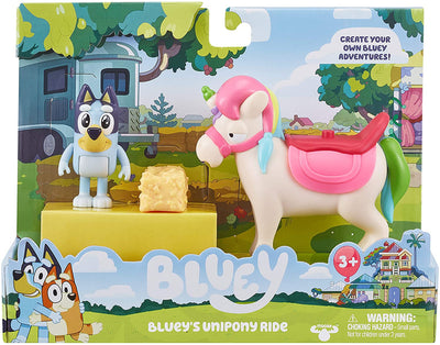 BLUEY - Vehicle and Figure Pack - UNIPONY playset - ON CLEARANCE