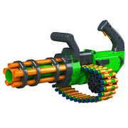 DART ZONE - ADVENTURE FORCE - V-TWIN Motorized Gatling Belt Dart Blaster  - ( nerf rival )