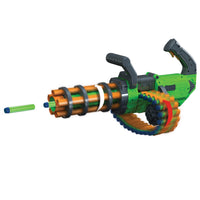 DART ZONE - ADVENTURE FORCE - V-TWIN Motorized Gatling Belt Dart Blaster  - ( nerf rival )