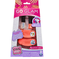GO GLAM - Pattern Pack VACATION VIBES - Cool maker for use with Go Glam Nail Salon - ON CLEARANCE