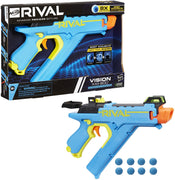Nerf Rival -  Vision XXII-800 Blaster, Most Accurate Rival System, Adjustable Sight, Integrated Magazine, 8 Rival Accu-Rounds