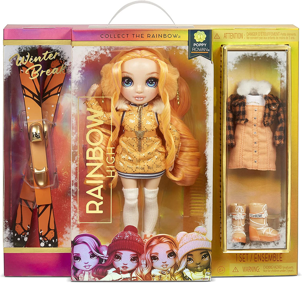 RAINBOW HIGH -  Poppy Rowan Winter Break doll 2021