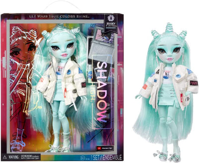 SHADOW HIGH - Zooey Electra - Light Green Fashion Doll. Fashionable Outfit & 10+ colorful Play Accessories